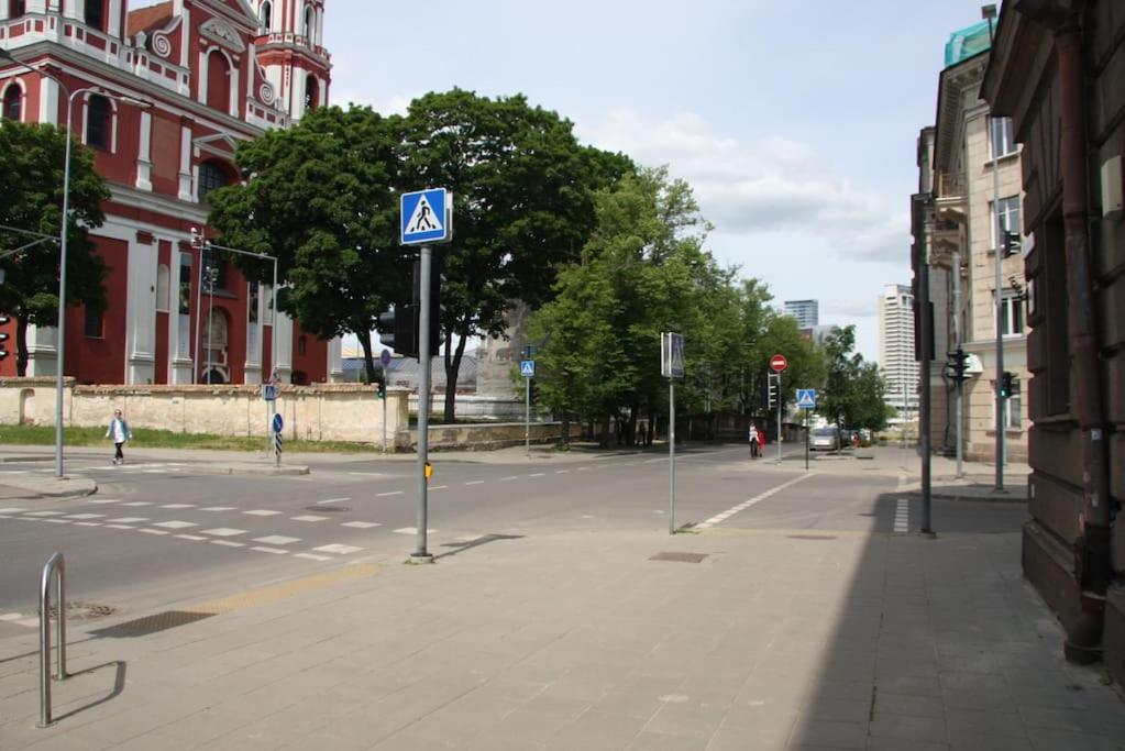 Angelu Willos Apartamentai Apartment Vilnius Bagian luar foto